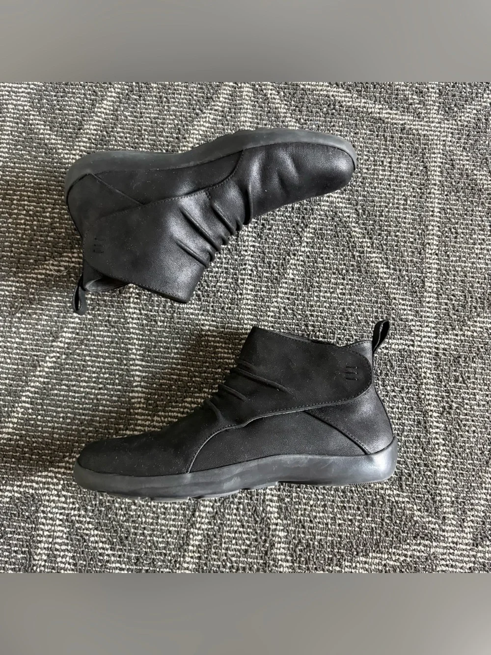 Anodyne Women’s no. 91 Casual Booties Boots Black Size 7.5M